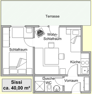 Ferienwohnung Sissi im Haus Elfriede in Kärnten