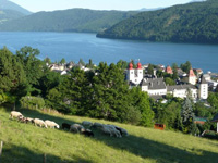 Millstatt am Millstättersee - Zimmer und Ferienwohnung bei Haus Elfriede